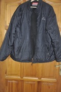 Kappa czarna ocieplana polarem kurtka XL/XXL