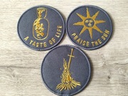 Dark Souls III - Kolekcjonerskie Naszywki - 3 sztuki