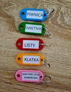 IDENTYFIKATOR BRELOK ZAWIESZKI DO KLUCZY PERSONALIZOWANE