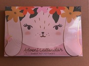 Kalendarz adwentowy królik z biżuterią