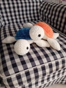 Duży żółw zabawka przytulanka dla dzieci mała poduszka