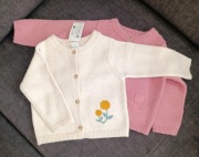 2 Sweterki dla dziewczynki 