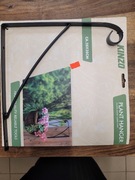 HAK ŚCIENNY WIESZAK NA DONICE DO ZAWIESZANIA DONICZKI WISZĄCE OZDOBNY 28cm