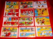 12x  historyjka z gum do żucia DONALD z PRL 