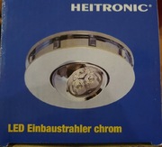 Halogen LED chrom niebieski