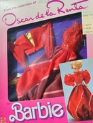 ubranko dla lalki barbie Oscar de la Renta mattel 1985