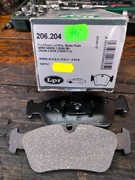 KLOCKI HAMULCOWE BMW E46 PRZÓD LPR 05P757 206.240