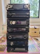 Radia samochodowe pioneer, sony, jvc, blaupunkt 7szt komplet