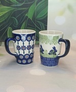 Kubek ceramiczny Bolesławiec Pluton 0.3L.zestaw ceramika Bolesławiec