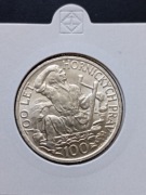 100 Koron Czechosłowacja 1949