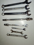 Klucze płasko oczkowe CALOWE 8 szt Belzer Bahco Elora Sanjo