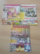 Trzy czasopisma moje dekoracje 