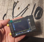 Analizator widma spektrum fal TinySA 100kHz-350MHz sdr