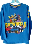 Batman kolorowa letnia bawełniana bluza na 122 cm, 6/7 lat batwheels