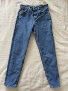 Jeansy Tommy Hilfiger niebieski denim wysoki stan mom fit 26/30 S