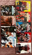Komiksy z serii „My hero academia” numery 1,2,3,4,5,6,7,33,36