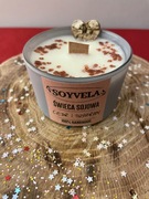 Sojowa świeca SoyVela Cedr i szafran