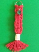 Breloczek ze sznurka - makrama 