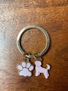 Brelok Różowy Piesek, Cute, Słodki, Na Prezent