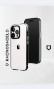 Etui iPhone 14 Pro RhinoShield Clear, wojskowe, przeźroczyste, markowe