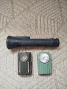 Latarki wojskowe stare z lat PRL 