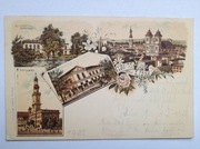 LESZNO Lissa litografia 1897