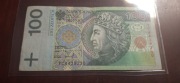 BANKNOT KOLEKCJONERSKI 100 ZŁ 1994 ROK RZADKA ZASTEPCZA SERIA YC