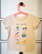 Bawełniana koszulka t-shirt Cool Club r.104 różowa 