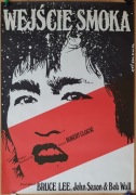 WEJŚCIE SMOKA ORYGINAŁ1981 plakat filmowy Erol Bruce Lee