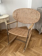 Ratanowy fotel bujany Gronadal