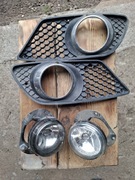 Halogeny, w204 pakiet amg światła przeciwmgielne, kratki, ramki, komplet