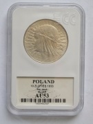 10 zł 1933 Głowa Kobiety GCN AU53 