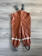 Spodnie przeciwdeszczowe Didriksons galon z szelkami rozmiar 80