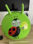 Moses Sprungball Krabbelkäfer, zielona piłka do skakania dla dzieci 45 cm