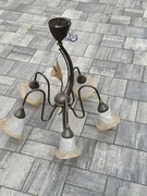 Lampy w kwiatowym stylu – 2 sufitowe i 3 kinkiety