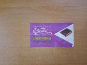 Wedel Józefinka czekolada nadziewana lata 70 puste opakowanie okładka