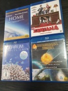 Filmy Blu-ray 4 szt: Zamiana Home Aquarium Szokująca Ziemia