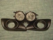 Toyota Avensis  T25 lift. lampy przeciwmgielne zaslepki oprawki ramki