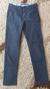 Granatowe chinosy chłopięce h&m rozmiar 164