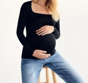 bluzka Reserved  9629Q-99X r. M MATERNITY Acetat 