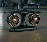 przenośny wentylator stołowy, akumulator 8000 mAh, 3 prędkości