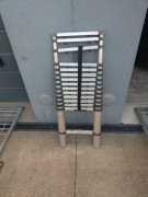 Drabina składana drabina teleskopowa 3,9m stabilizator 