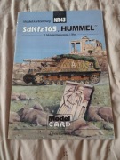 Model kartonowy Model Card SdKfz 165 Hummel 