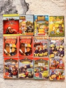 Zestaw filmów na płytach - strażak Sam Bob Budowniczy i inne np. Stacyjkowo