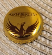Kapsel Grimbergen butelkowane Belgia 