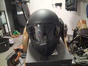 Kask motocyklowy Caberg Ghost X Solid czarny mat rozmiar M