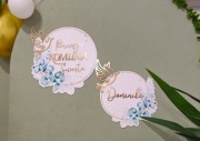 Banner + Topper Komunia imię Dominik
