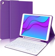 Etui z klawiaturą do iPad 9,7'' AZERTY FR fioletowy