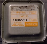 Magnetron Witol 2M218H, E422; Zelmer, type 29Z018.