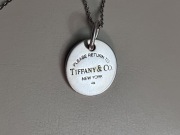 Łańcuszek naszyjnik srebrny Tiffany